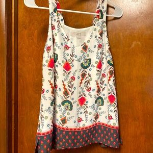 Loft sleeveless shirt size s